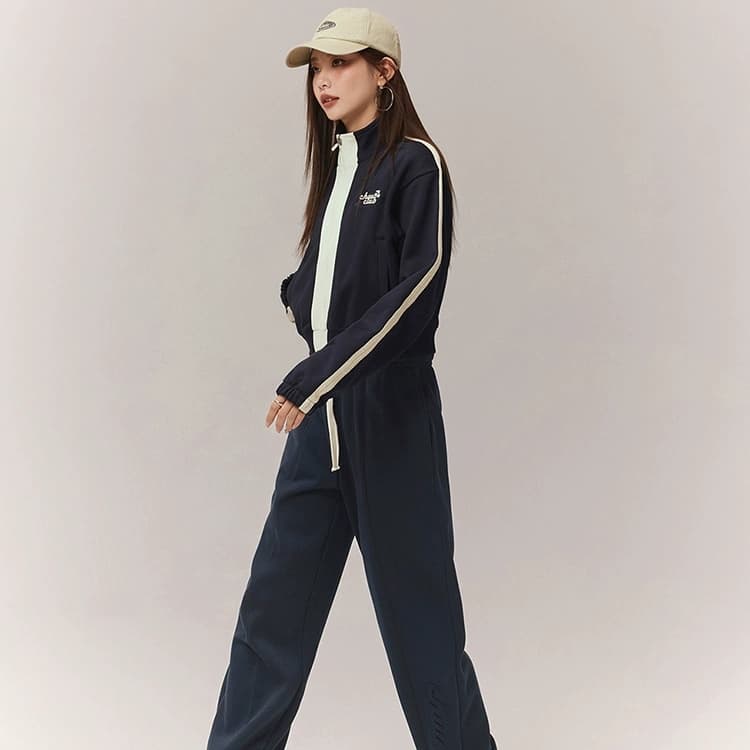 CHUU Cropped Jacket Женская Темно-синий - изображение 5