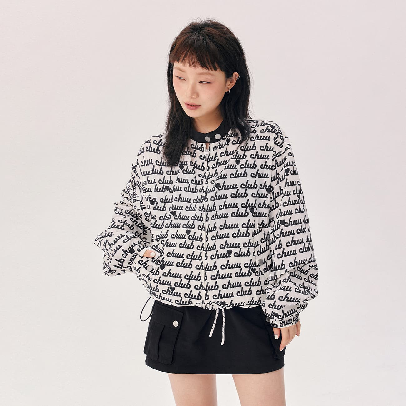 CHUU Cropped Coat Women's White - изображение 3