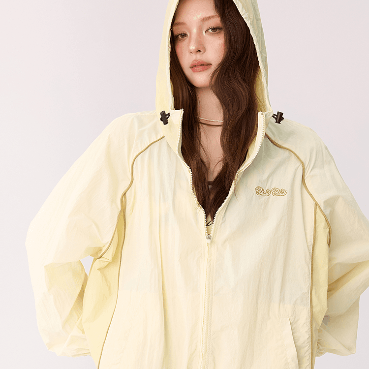 CHUU Cropped Jacket Women's Light Yellow CHUU Укороченная куртка женская светло-желтая - изображение 6