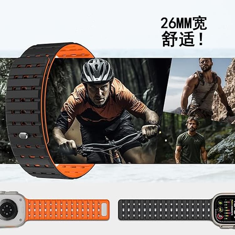 Ремешок для часов AKGLEADER ultra12applewatchiwatch789 - изображение 4