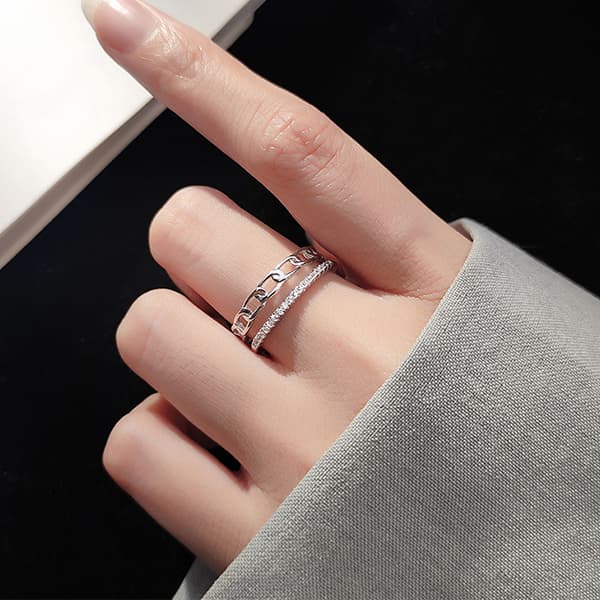 Кольцо JKINGLAY ins S925 - изображение 3