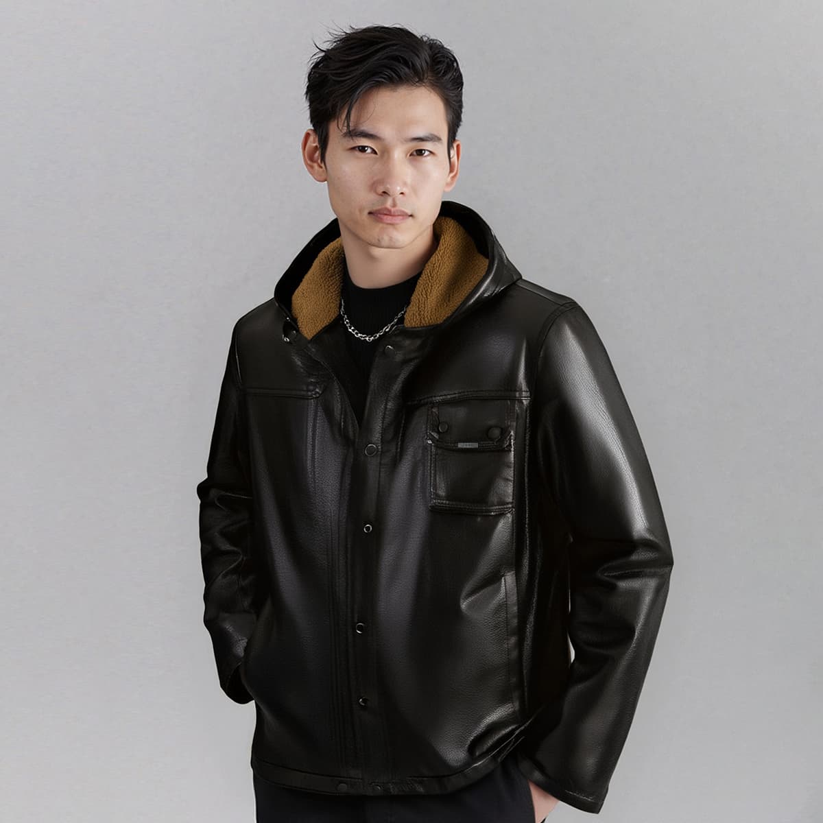 Кожаная куртки Jeep Luxury Cowboy Collection Кожаные куртки и пальто унисекс - изображение 3