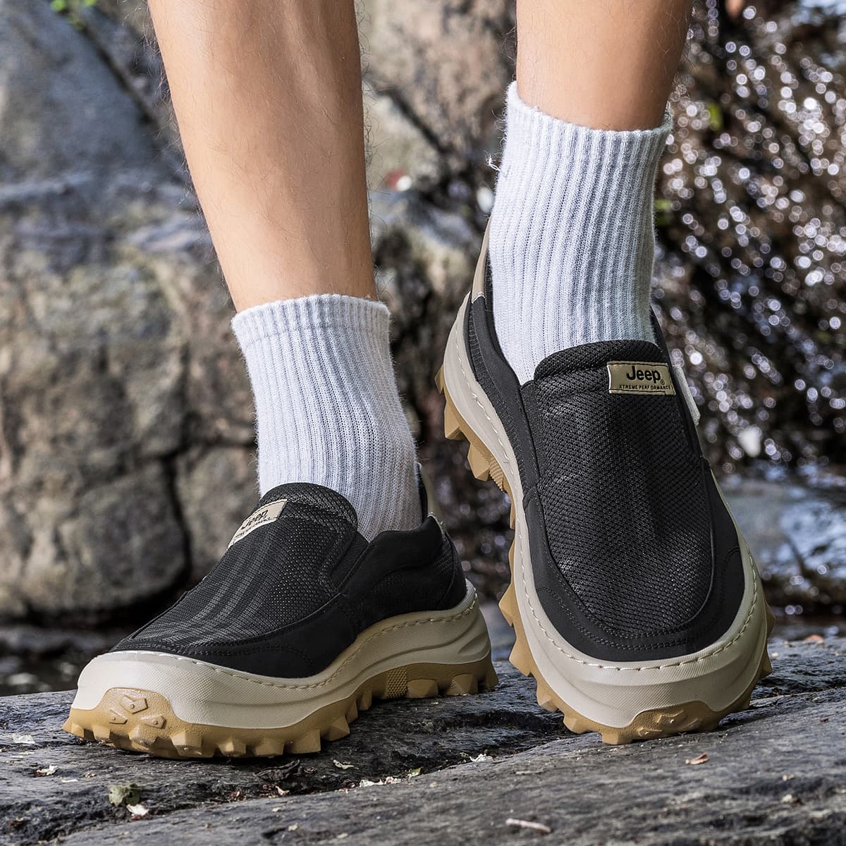Кроссовки Jeep Fashion Sports Collection Низкий Топ Повседневная Обувь Мужская - изображение 6
