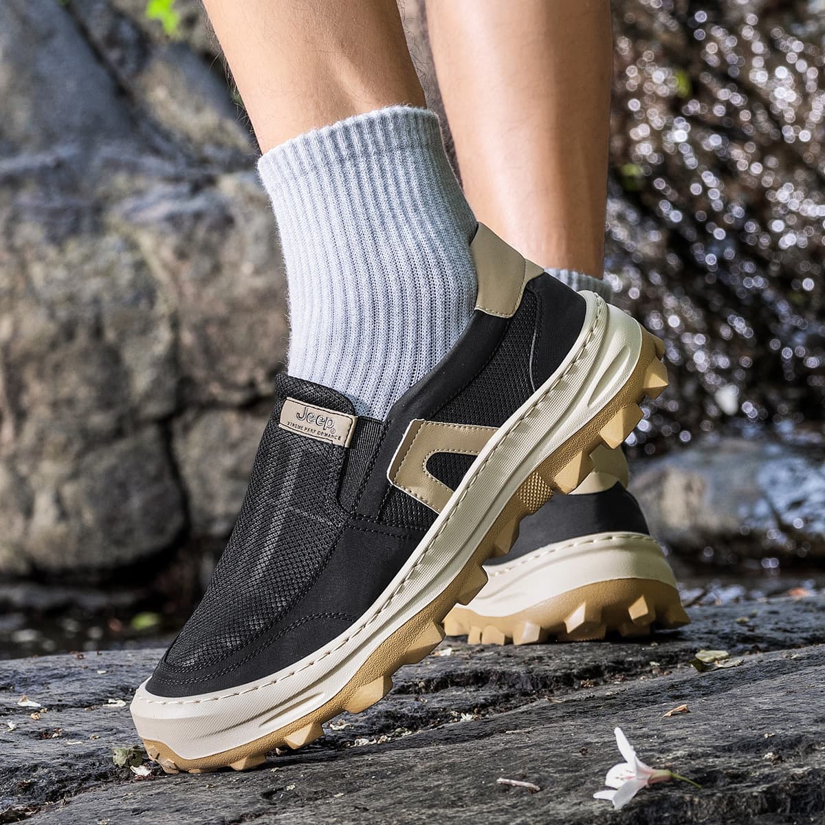 Кроссовки Jeep Fashion Sports Collection Низкий Топ Повседневная Обувь Мужская - изображение 7