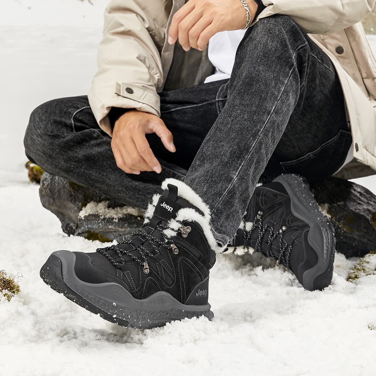 Ботинки зимние Jeep Snow Boots - изображение 6