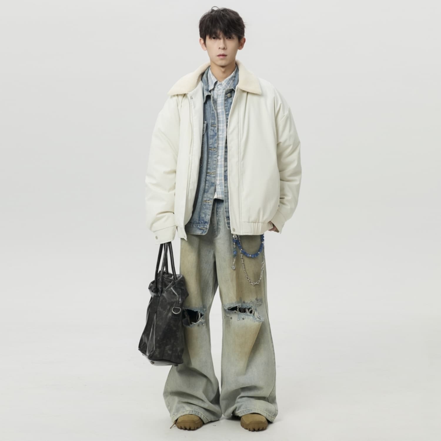 Зимняя куртка пуховик JEANSWEST Мужской Куртки на синтепоне - изображение 3