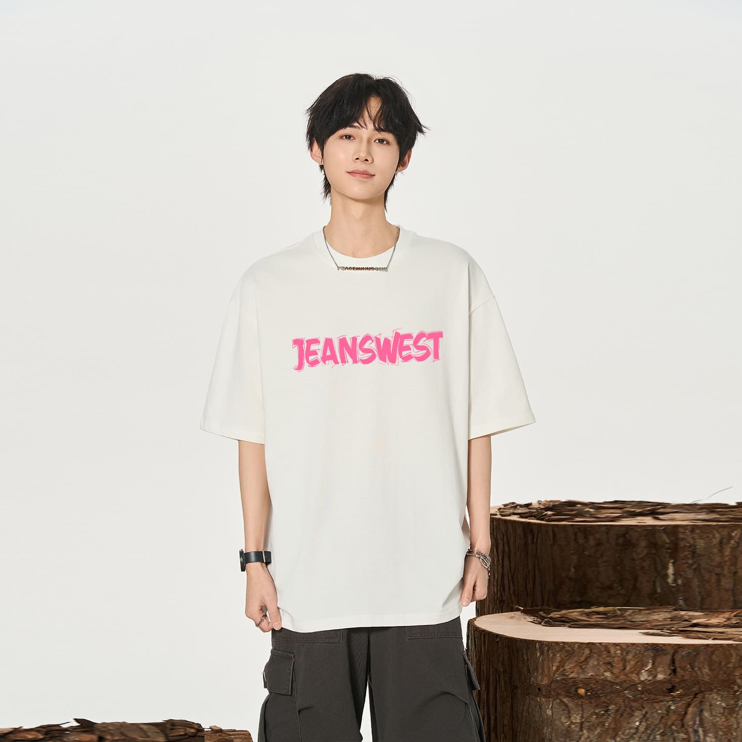 Футболка JEANSWEST Мужские T-рубашки - изображение 4