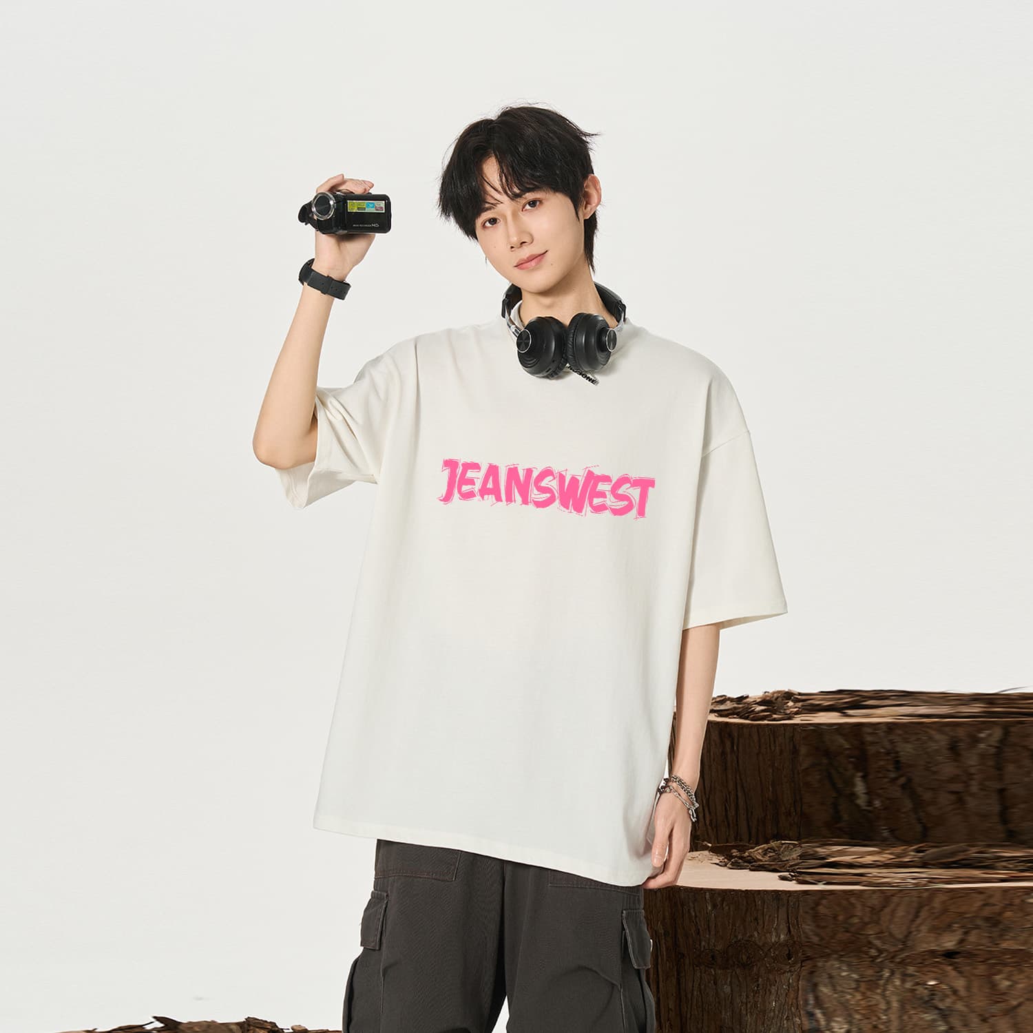 Футболка JEANSWEST Мужские T-рубашки - изображение 3