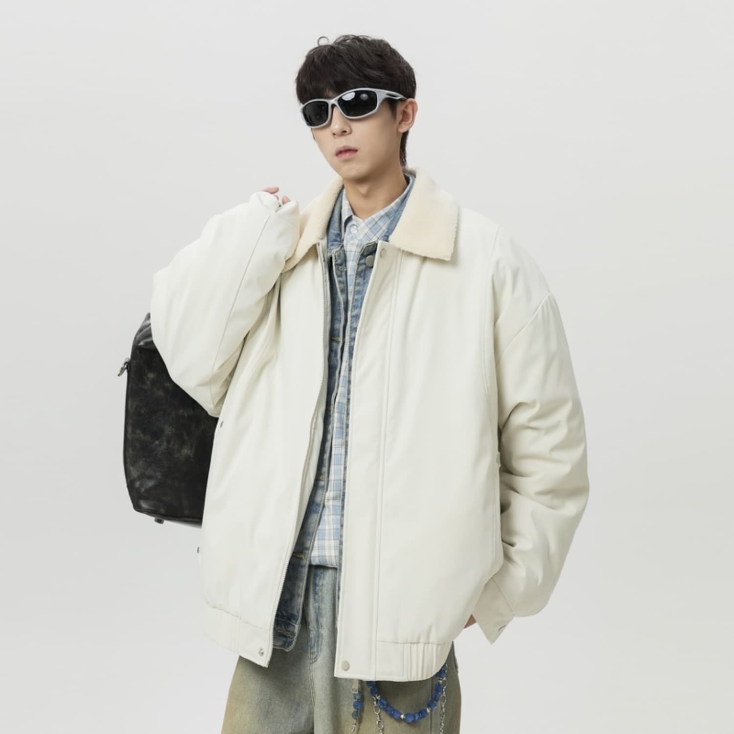 Зимняя куртка пуховик JEANSWEST Мужской Куртки на синтепоне - изображение 4