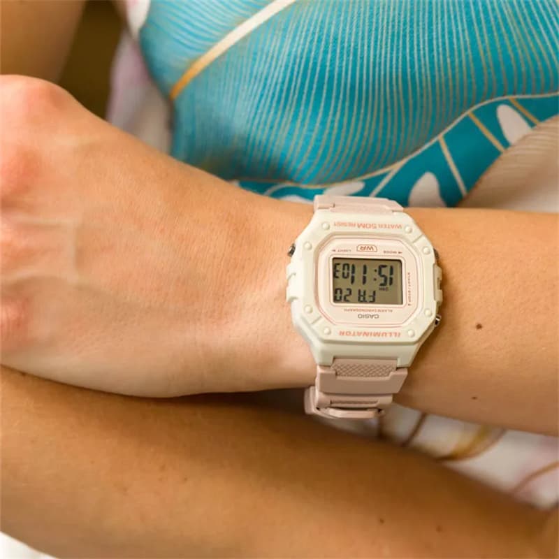 Часы CASIO YOUTH- Маленький Блок Мода Тренд Кварцевый Механизм Часы Женские Часы Циферблат - изображение 4