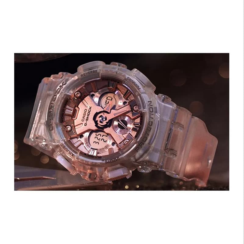 Часы G Shock Кварцевый механизм Часы Унисекс Розовый Циферблат - изображение 3