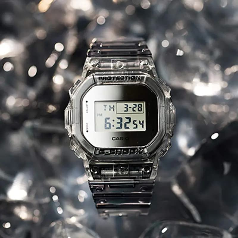 Часы G-SHOCK See thru Ice Tough 1,0 Прозрачные спортивные часы Кварцевый механизм Унисекс Черный циферблат - изображение 2
