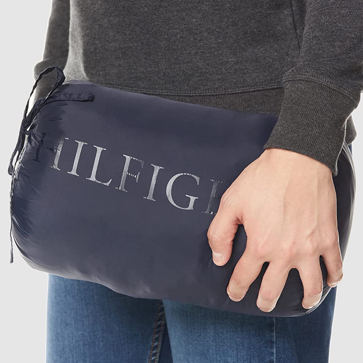 Зимняя куртка пуховик Tommy Hilfiger Хлопковый пуховик мужской - изображение 7