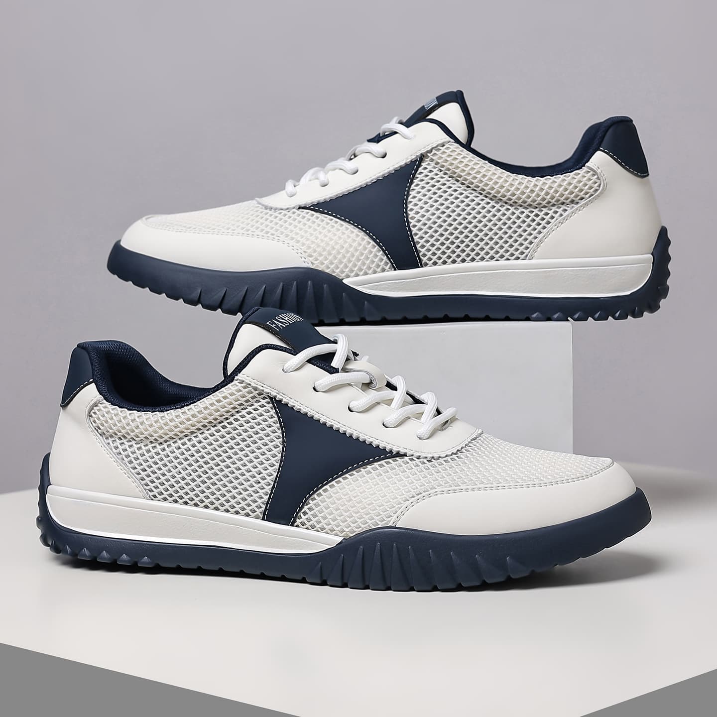 Сабо Tonlion Sabo Rubber White Blue Men's - изображение 4