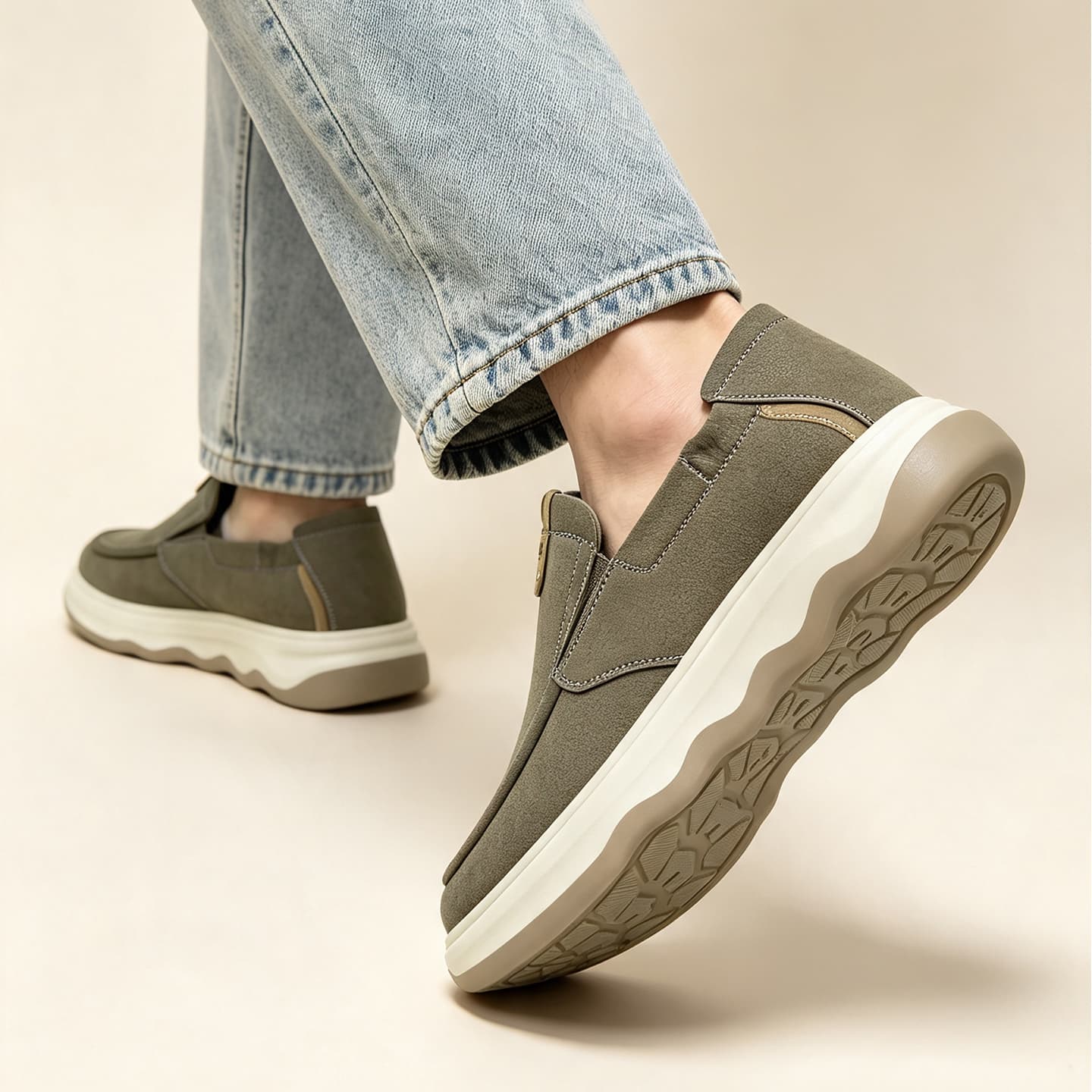 Tonlion Повседневные кожаные туфли Low Top Мужские - изображение 6