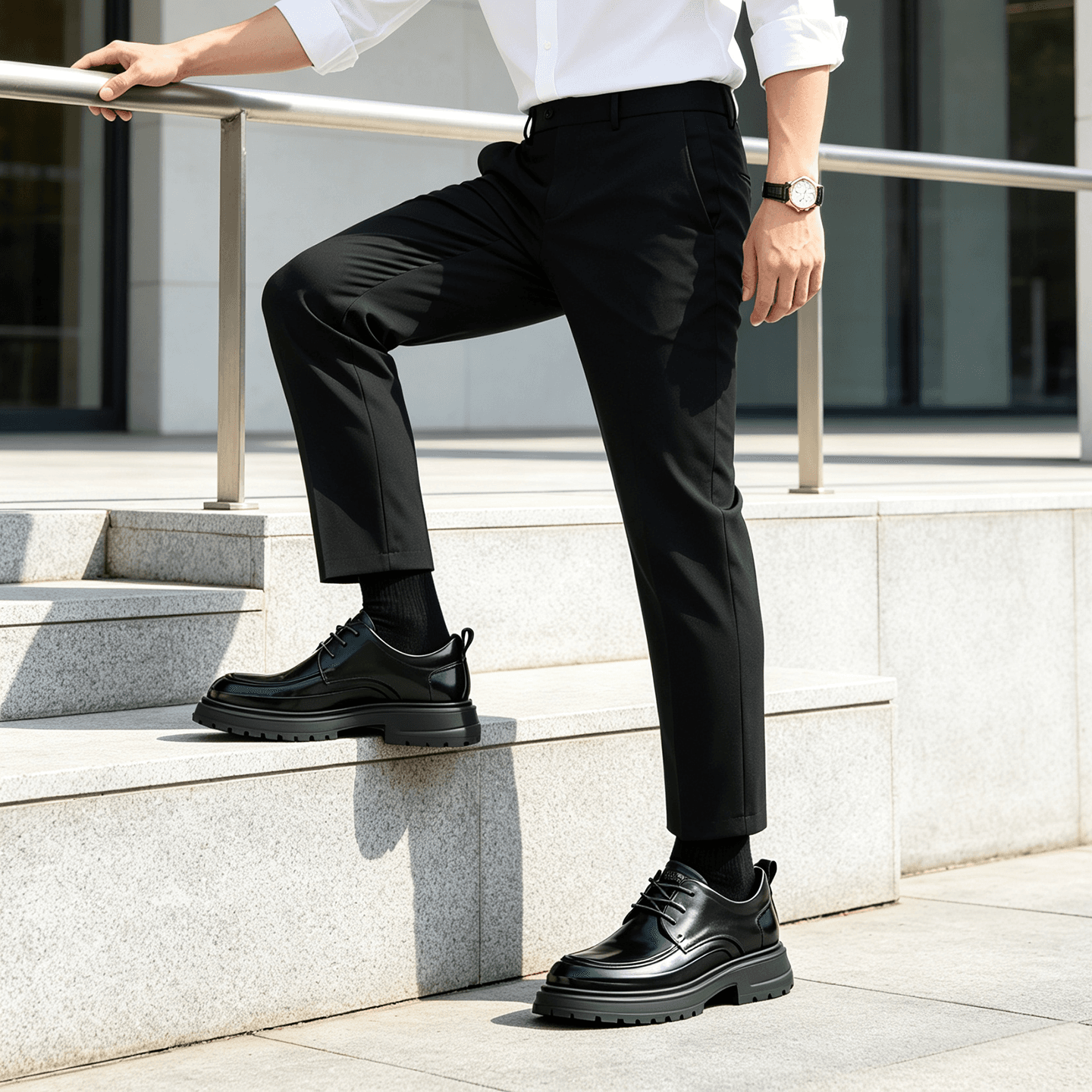 Tonlion Бизнес Casual Обувь Мужская - изображение 8