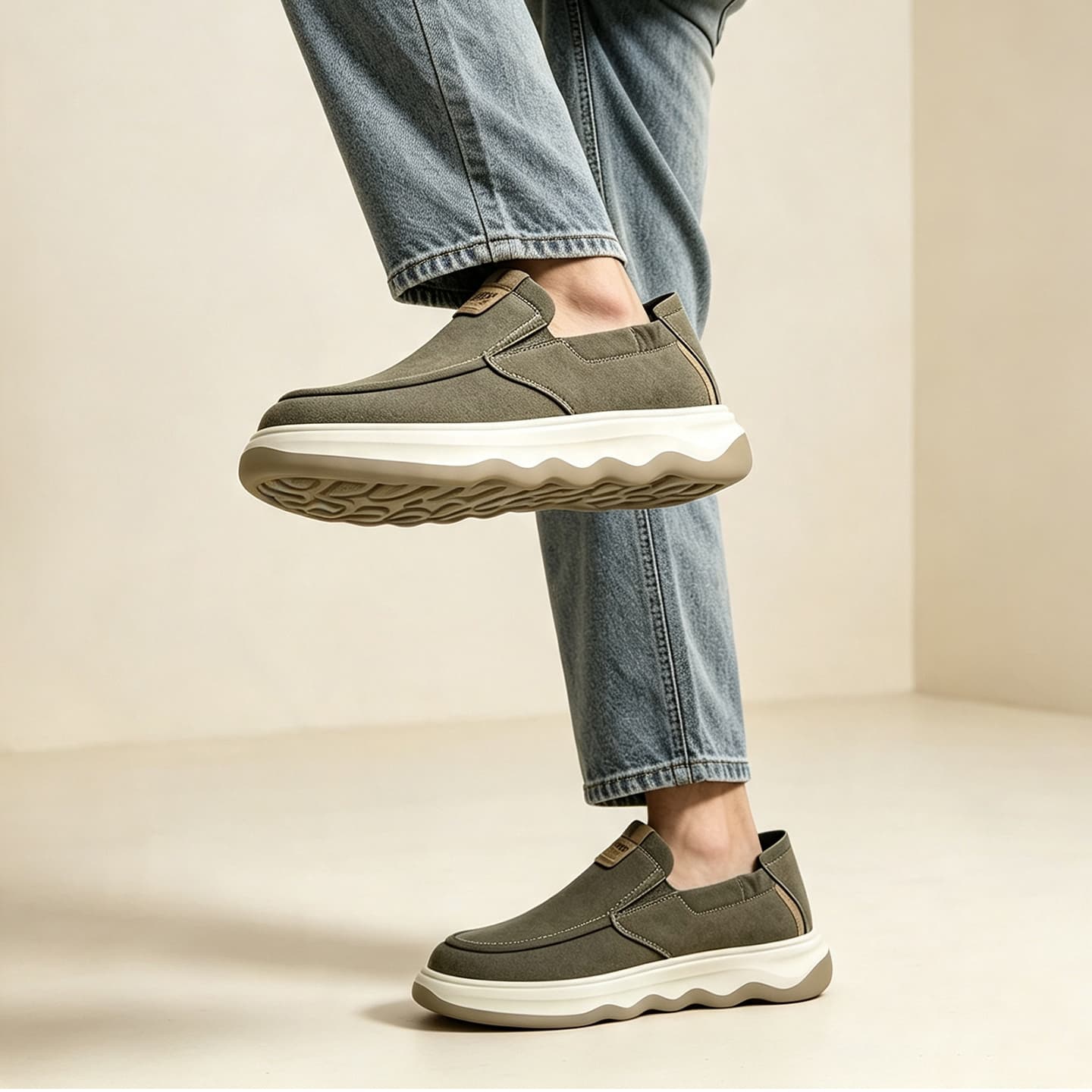 Tonlion Повседневные кожаные туфли Low Top Мужские - изображение 4