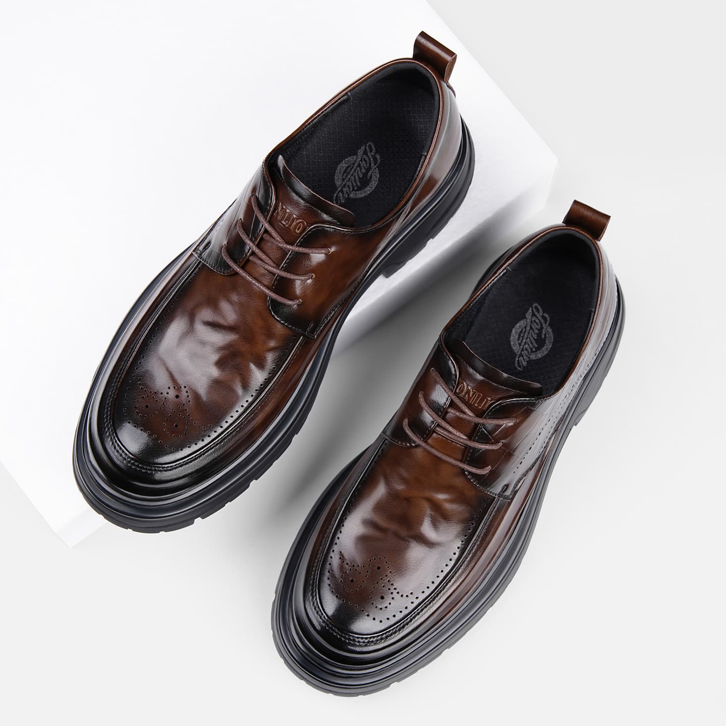 Tonlion BROGUE Derby Обувь Туфли Мужские - изображение 3