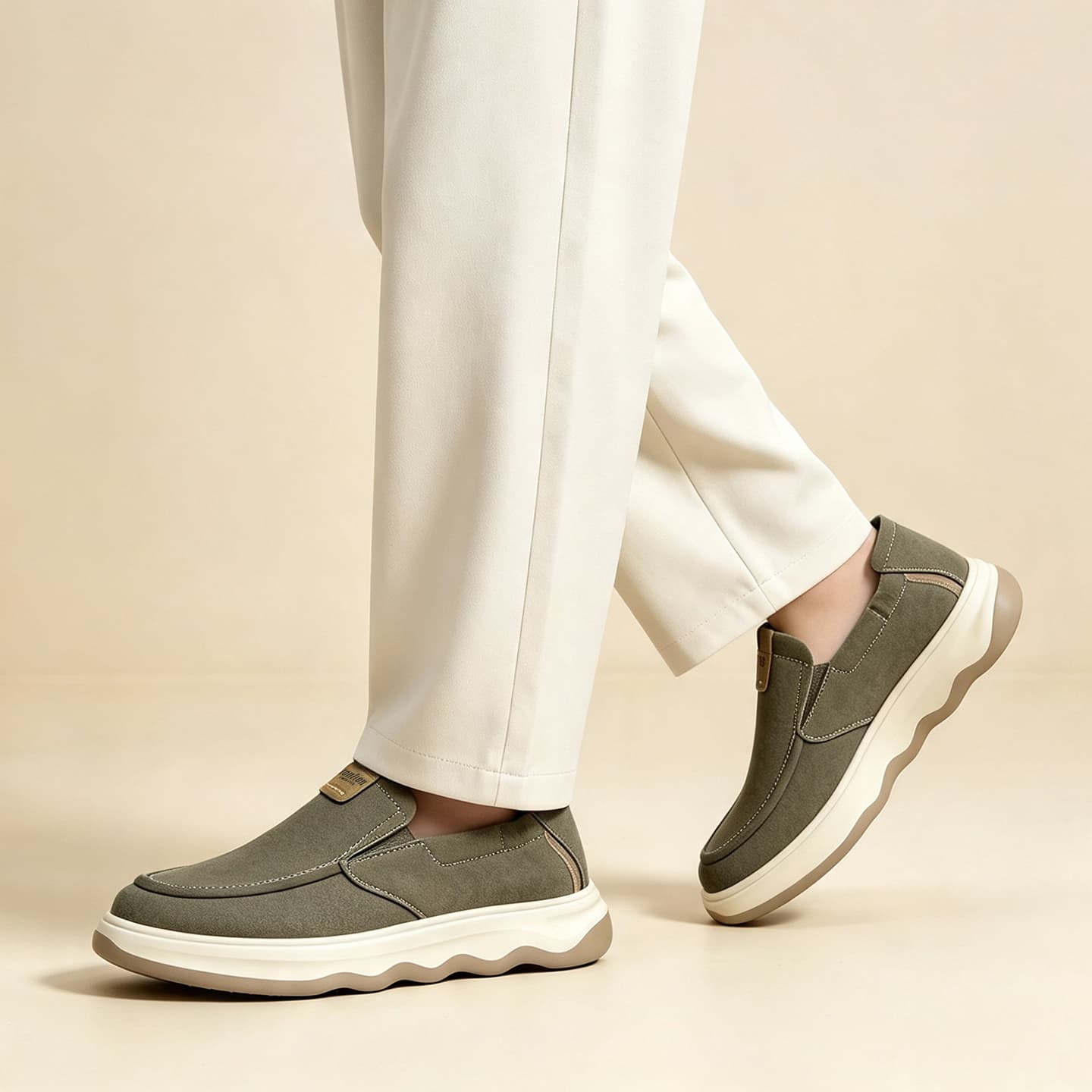 Tonlion Повседневные кожаные туфли Low Top Мужские - изображение 7