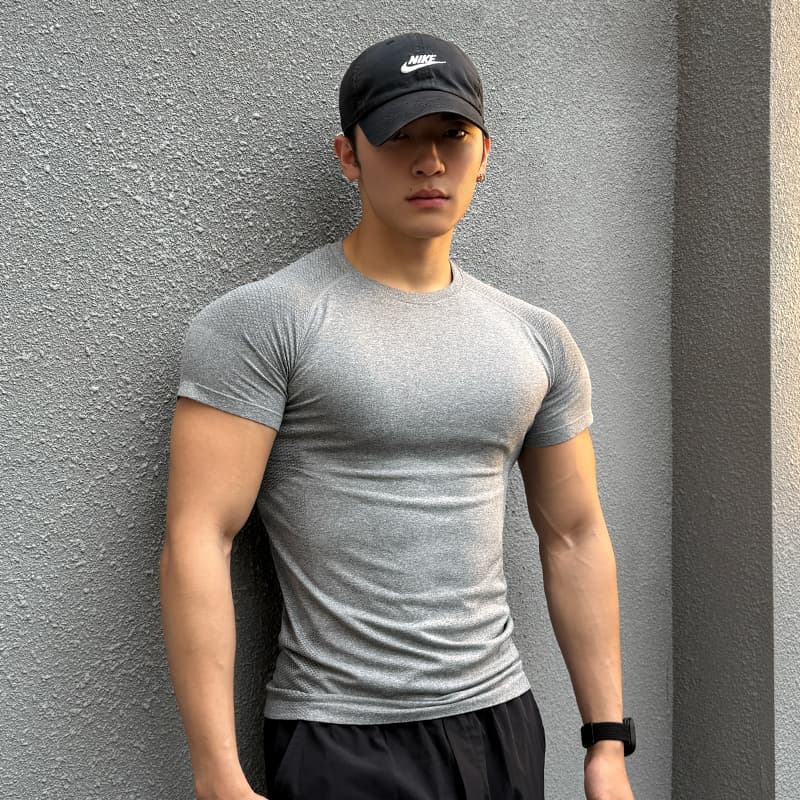 Спортивный костюм BKCXZICE Спортивная одежда Мужская - изображение 5