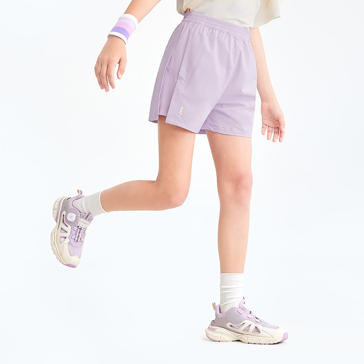 Hush Puppies x EST.1958 Шорты Детские Cool Ice Фиолетовый Синий - изображение 2