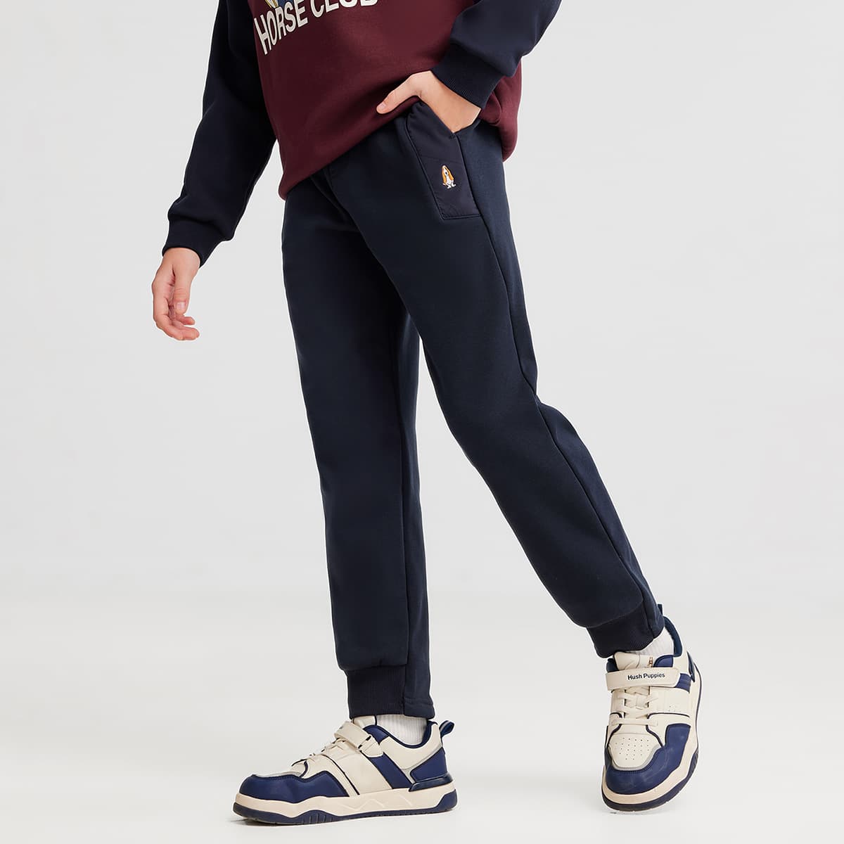 Hush Puppies Термические с флисовой подкладкой повседневные мягкие детские спортивные брюки для малышей - изображение 6