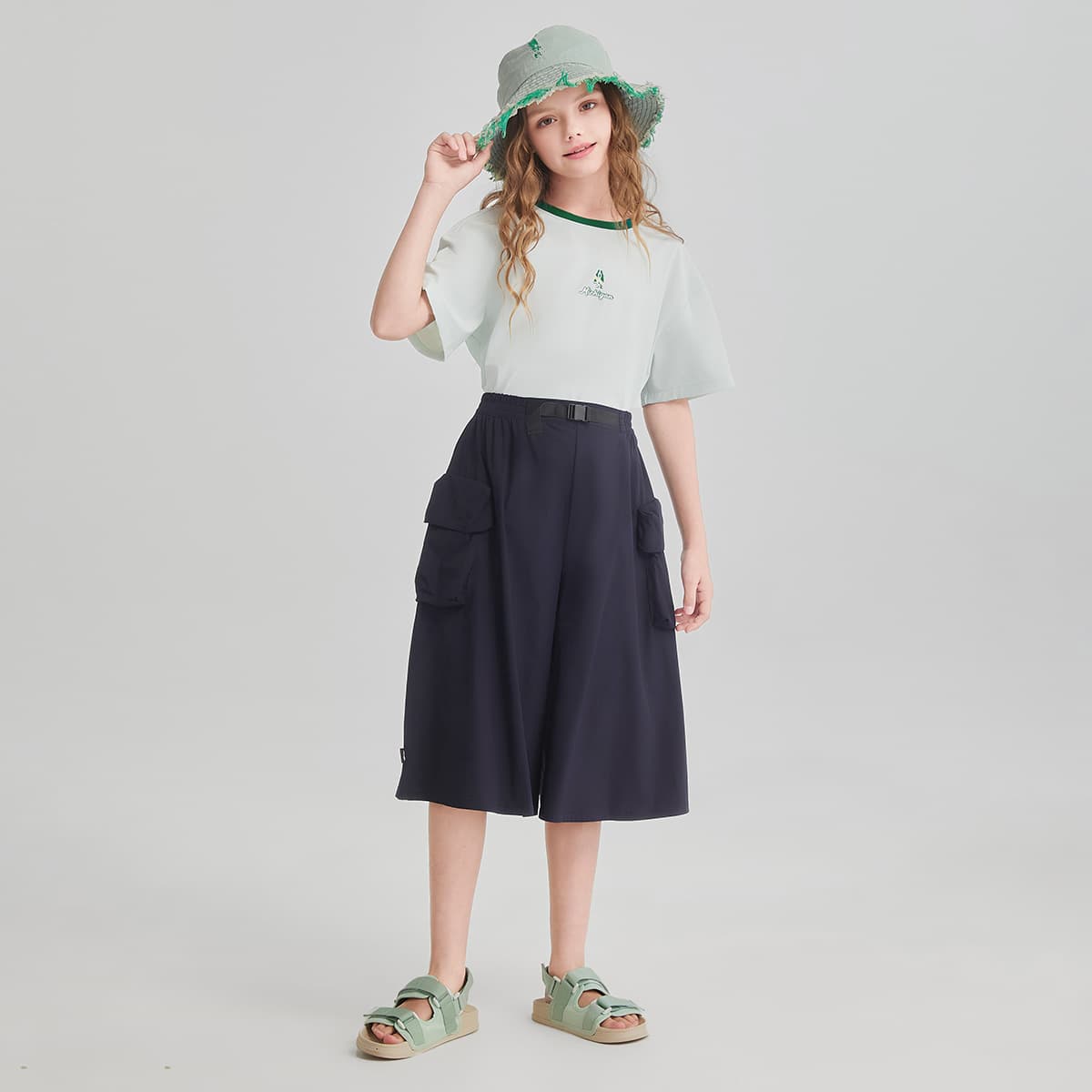 Hush Puppies Летние Полные Брюки Детские - изображение 2