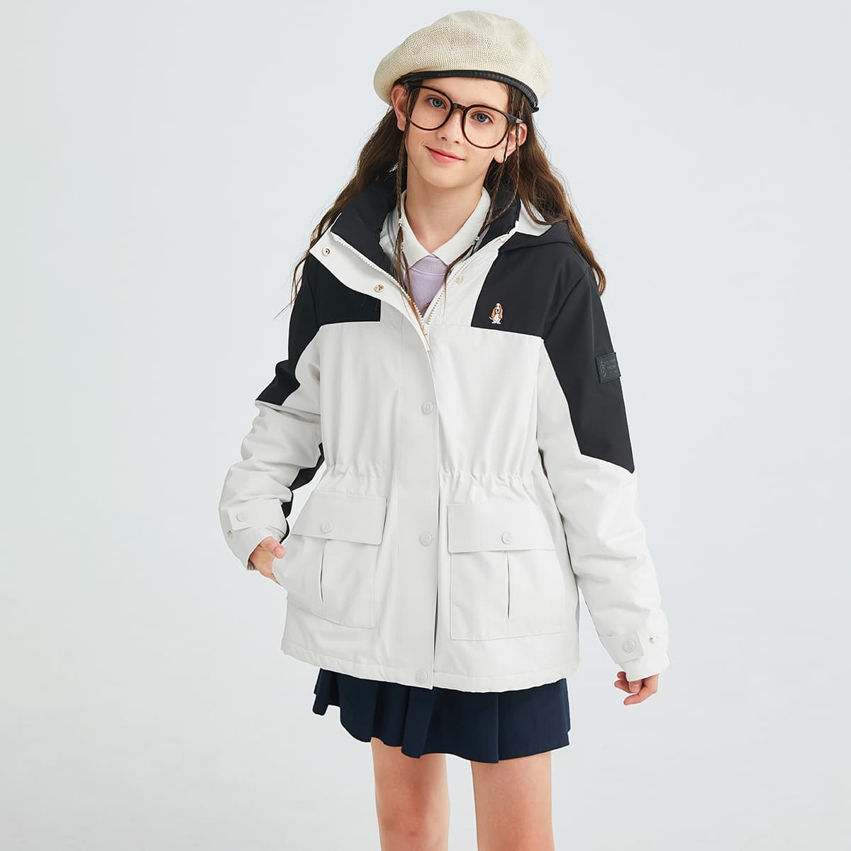 Hush Puppies Хлопковый пуховик для детей - изображение 3