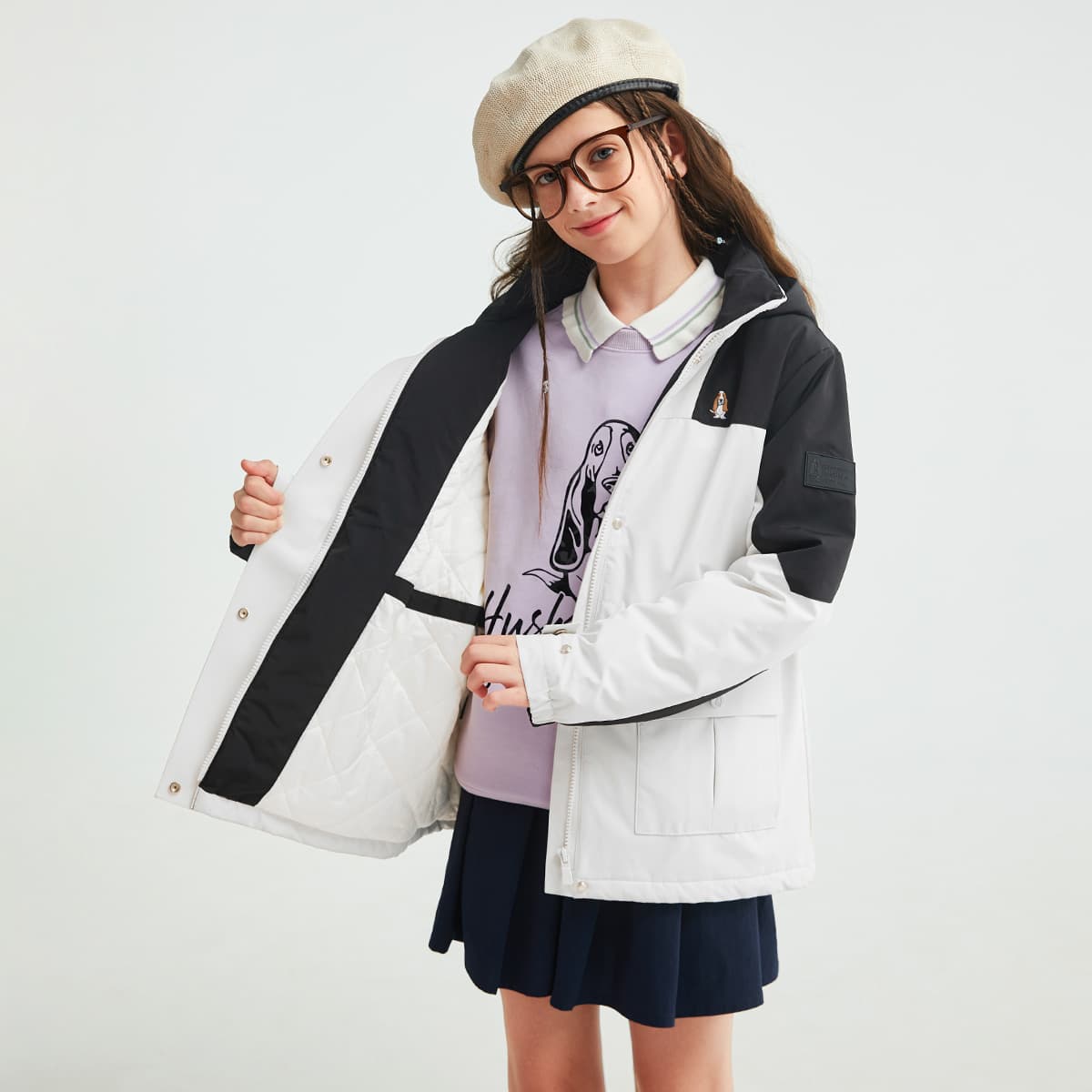 Hush Puppies Хлопковый пуховик для детей - изображение 6