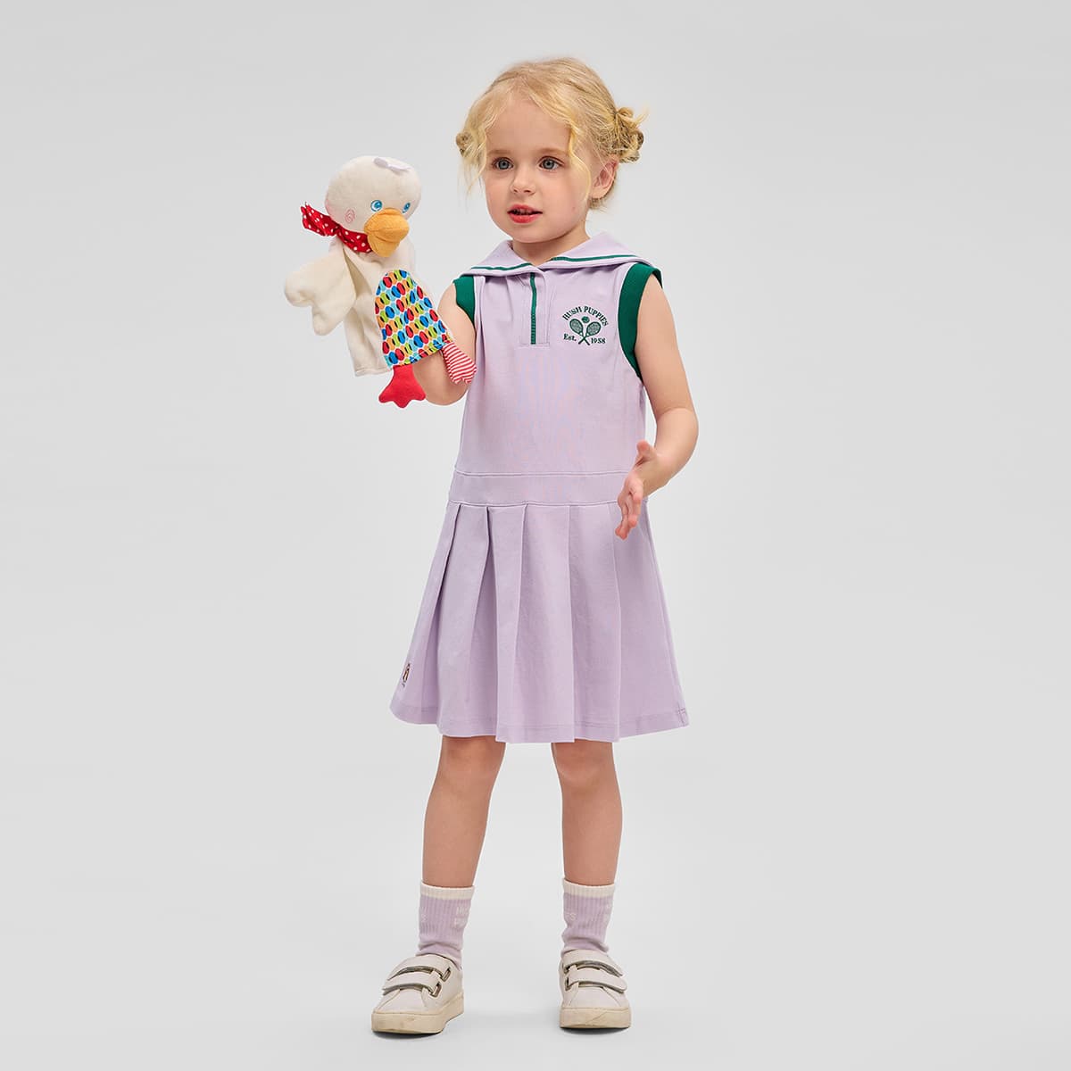 Hush Puppies Платье Летнее Детское Возраст 3-7 лет - изображение 3