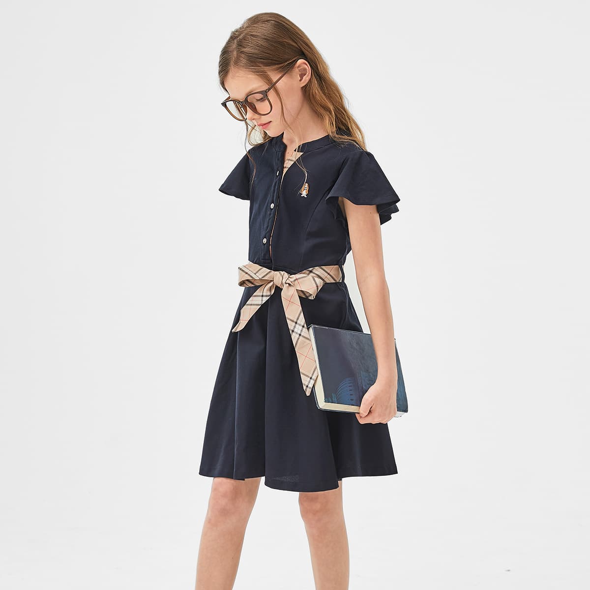 Hush Puppies Детское платье для девочек - изображение 4