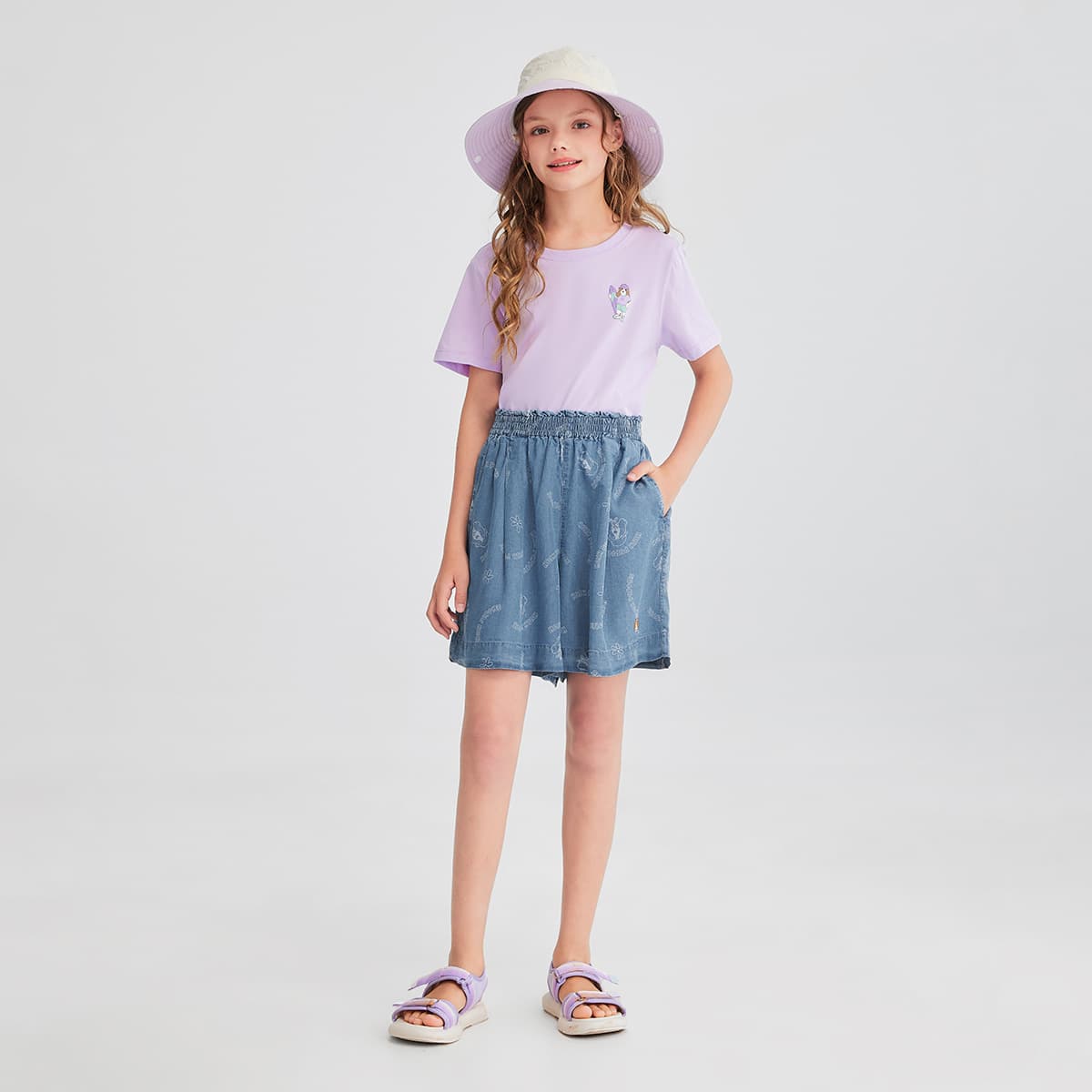 Hush Puppies Брюки Летние для Дети с Длина до Колена - изображение 4