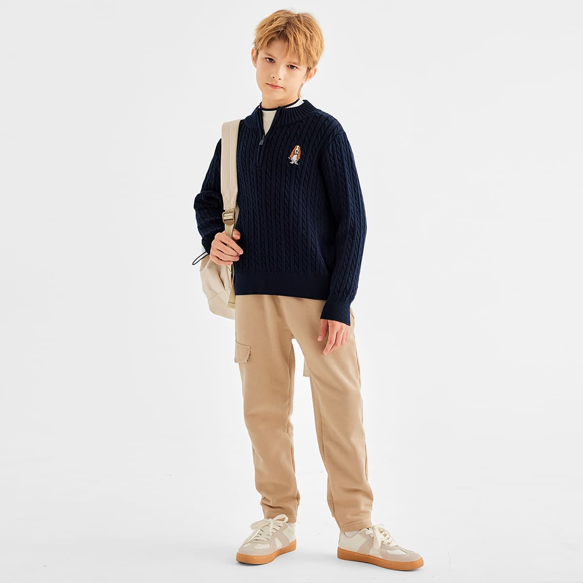 Hush Puppies Свитер Весенний Осенний Детский - изображение 4