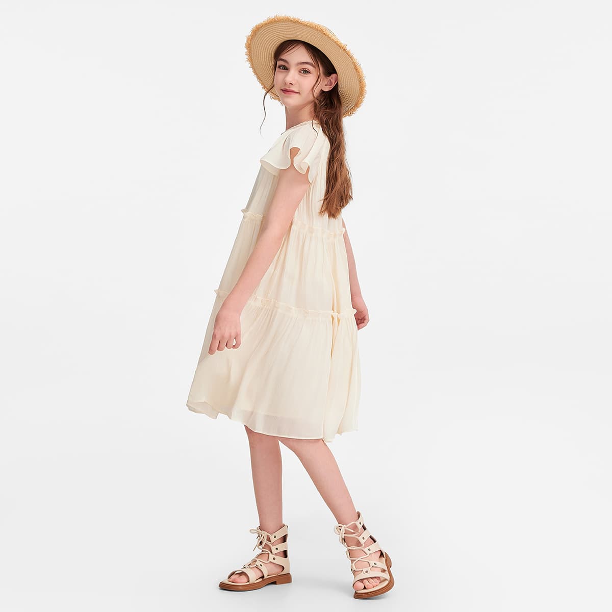 Hush Puppies Экрю Kids Платья - изображение 2