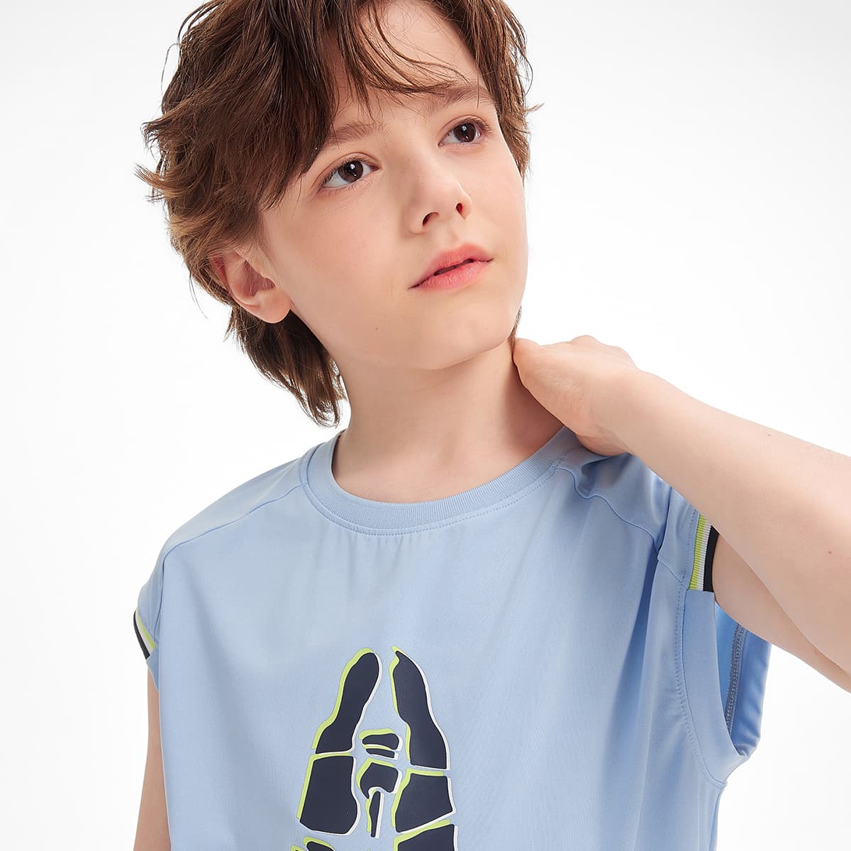Hush Puppies Быстросохнущие T-рубашки для детей 26 лет летние - изображение 3