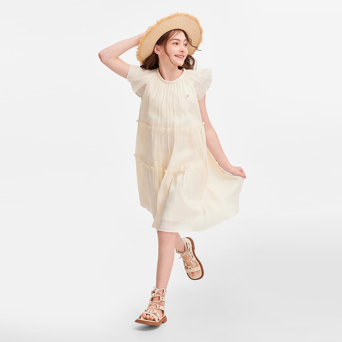 Hush Puppies Экрю Kids Платья - изображение 6