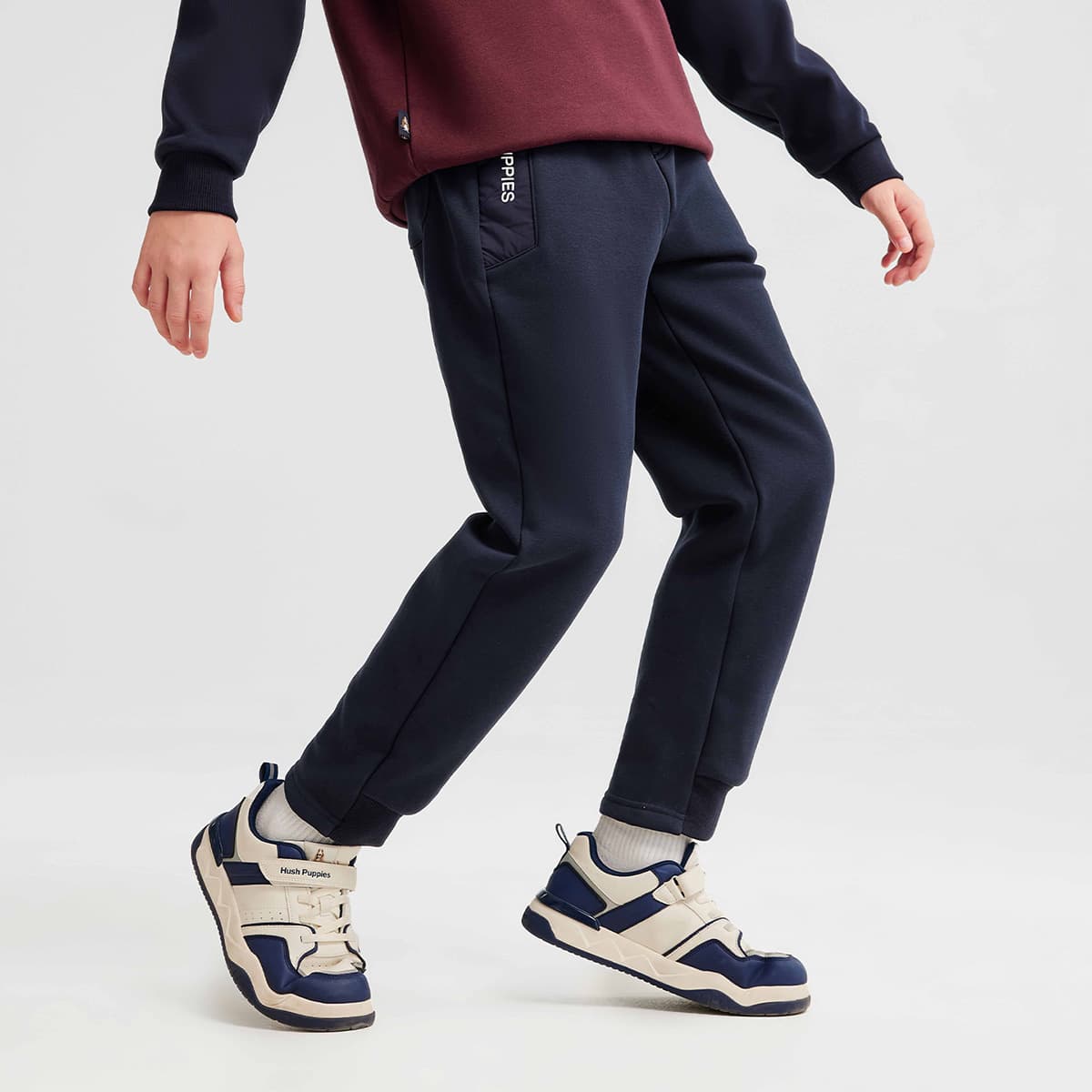 Hush Puppies Термические с флисовой подкладкой повседневные мягкие детские спортивные брюки для малышей - изображение 3