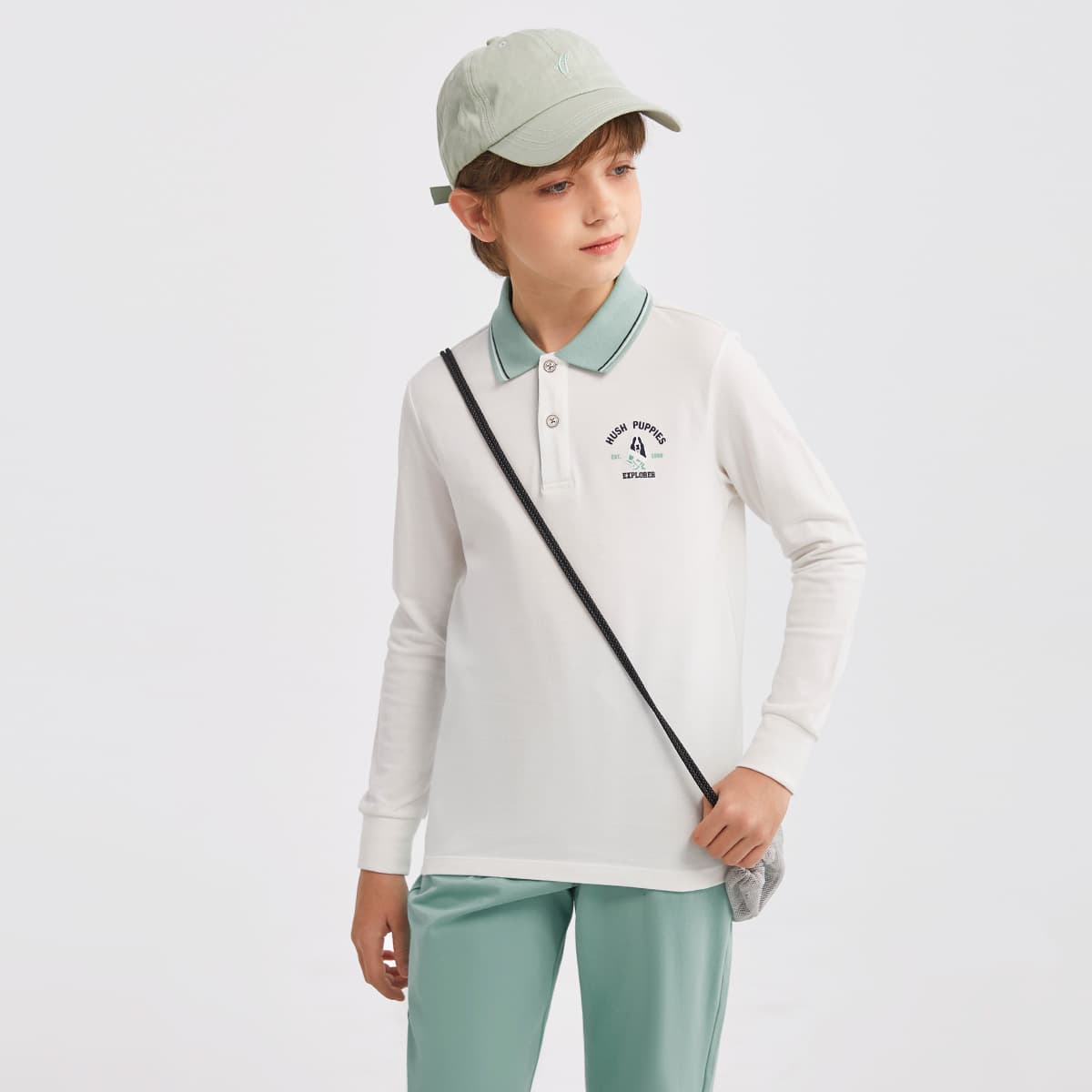 Hush Puppies Поло Весеннее-Осеннее Детское - изображение 6