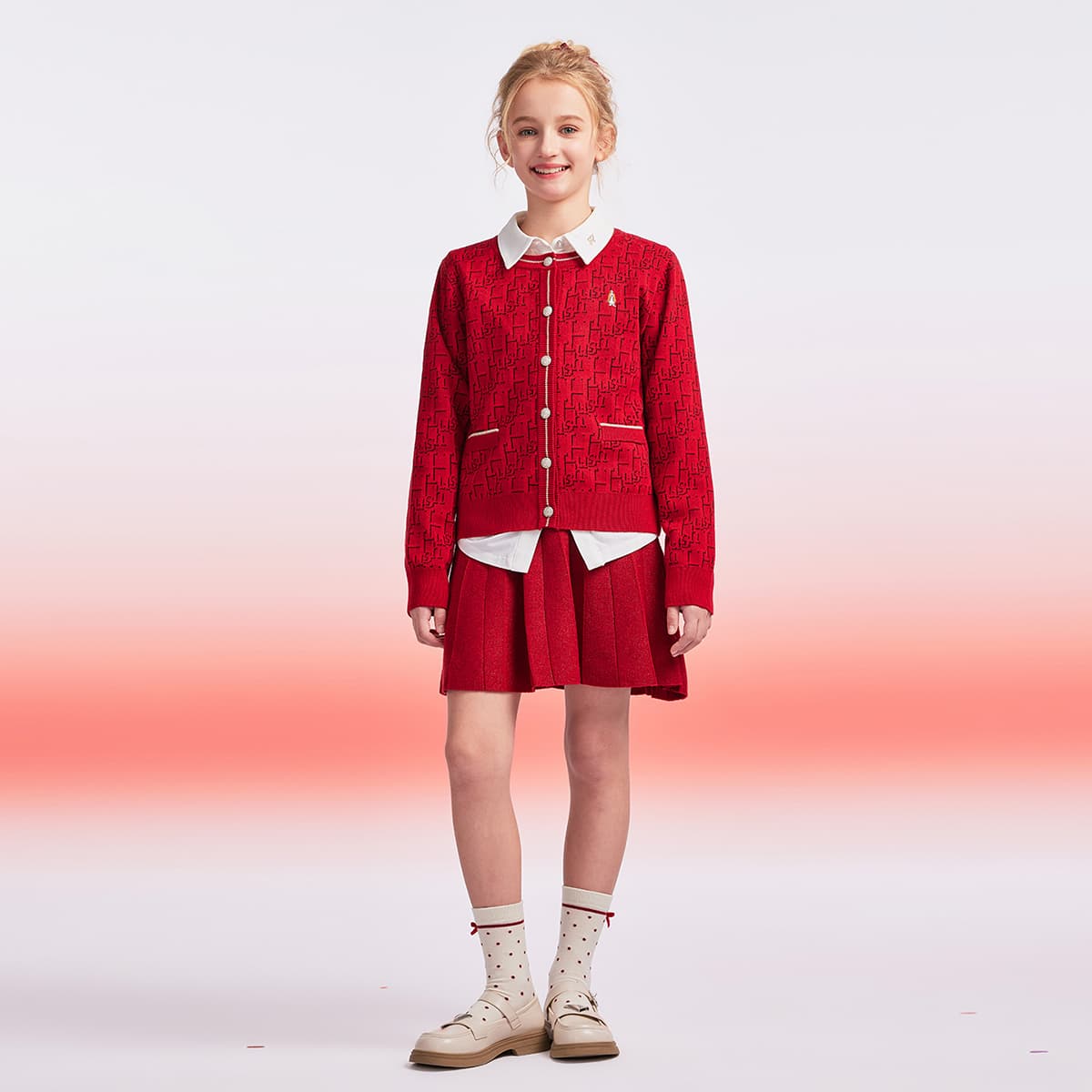 Hush Puppies Классический Красный Kids Комплекты с Юбкой - изображение 3