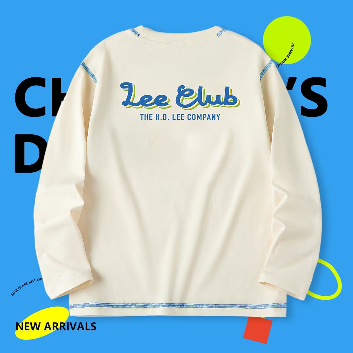 Футболка Lee Экрю Kids T-рубашки - изображение 3
