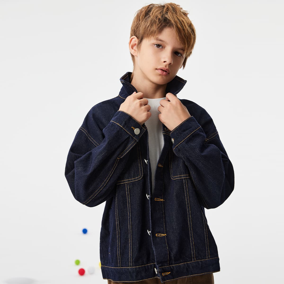 LEE KIDS Куртка Винтажная Синяя Детская - изображение 7