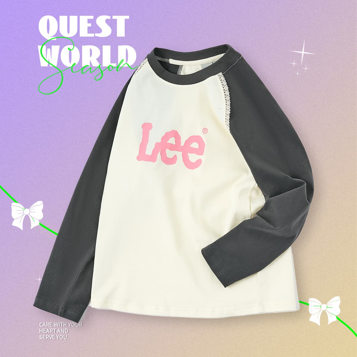 Футболка Lee Экрю Kids T-рубашки - изображение 3