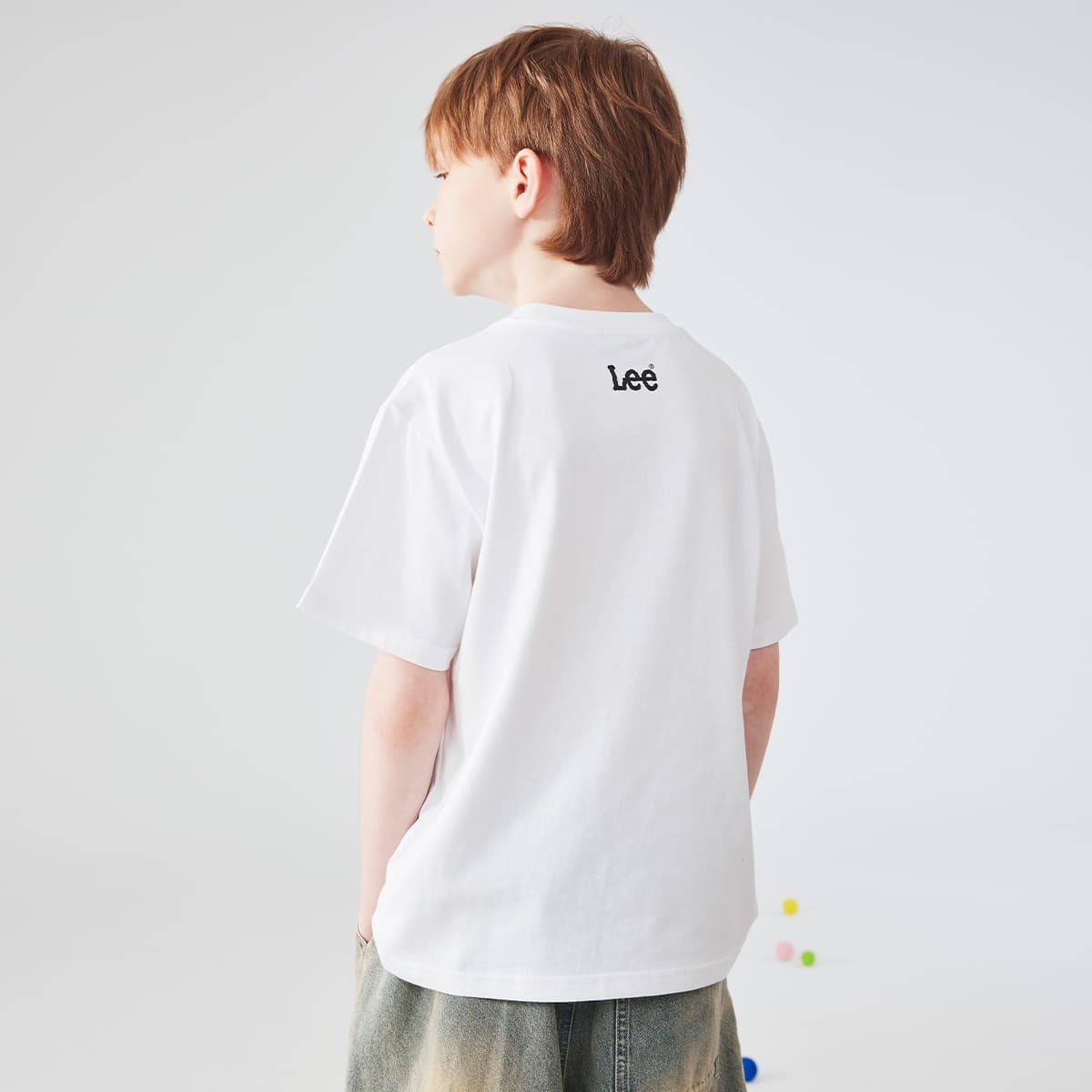 Футболка Lee Белый Kids T-рубашки - изображение 2