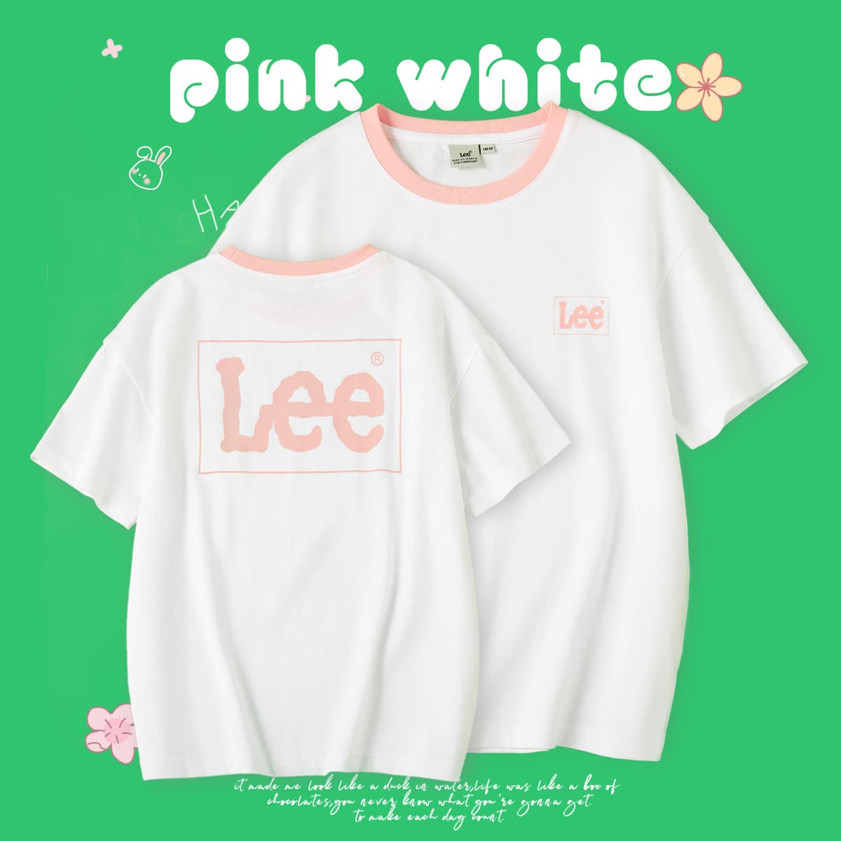 Футболка Lee Белый Kids T-рубашки - изображение 2