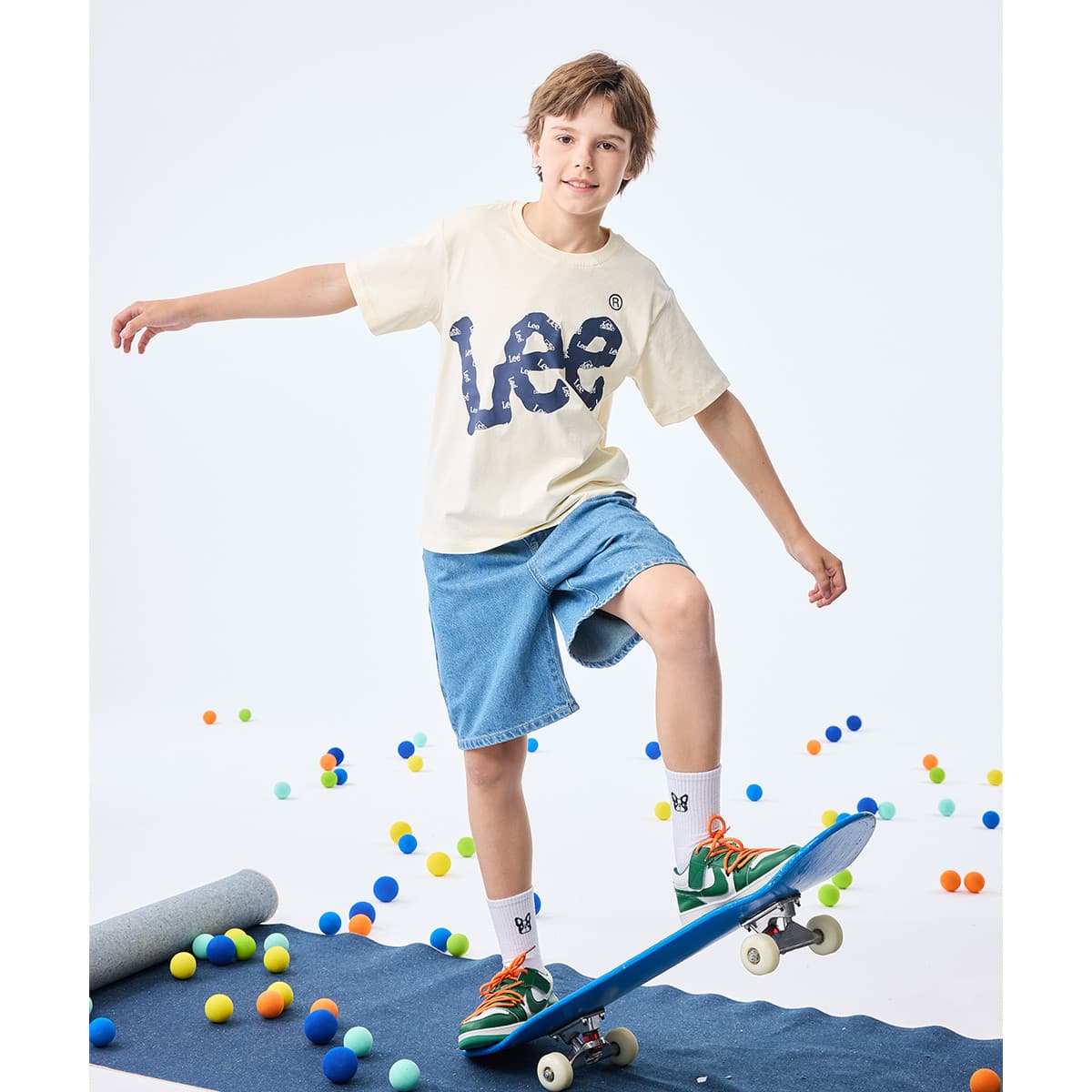Футболка LEE KIDS T-рубашки - изображение 4