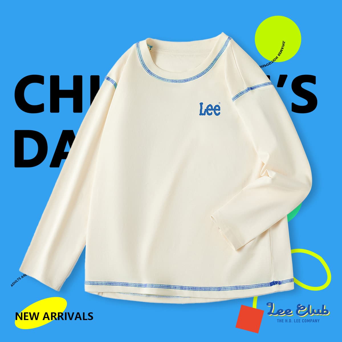 Футболка Lee Экрю Kids T-рубашки - изображение 4