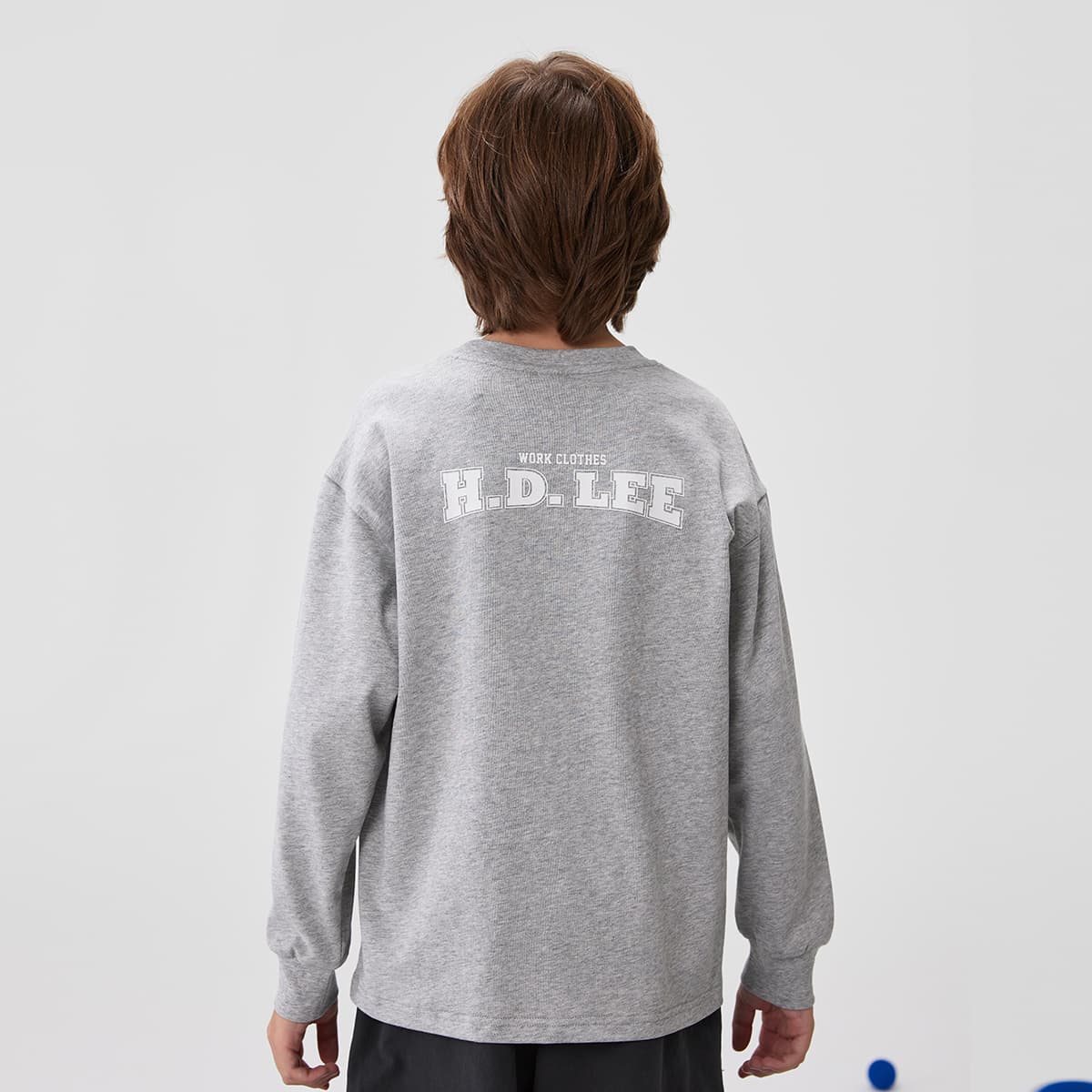 Футболка LEE KIDS T-Рубашка Фотиния Серый Детская - изображение 5