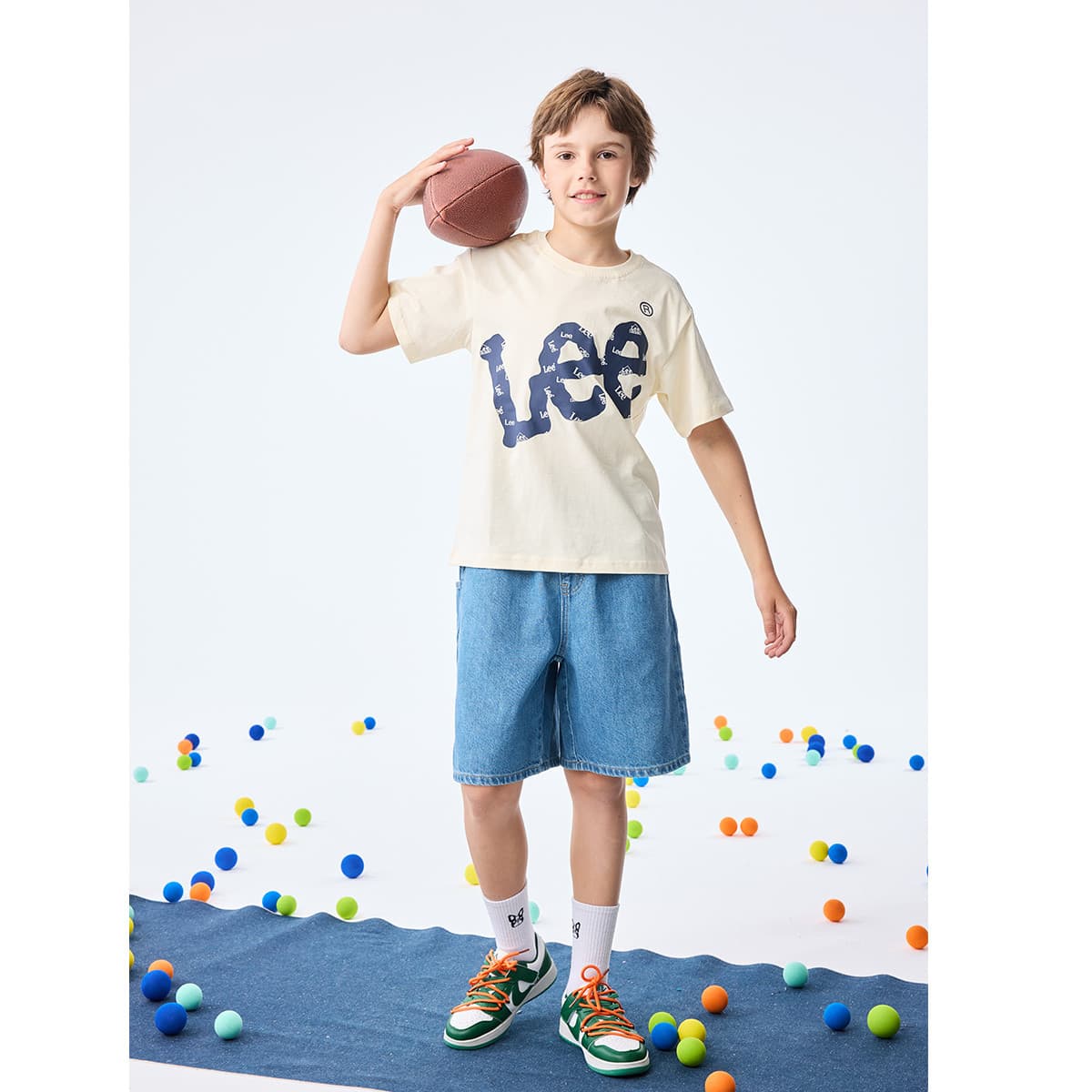 Футболка LEE KIDS T-рубашки - изображение 5