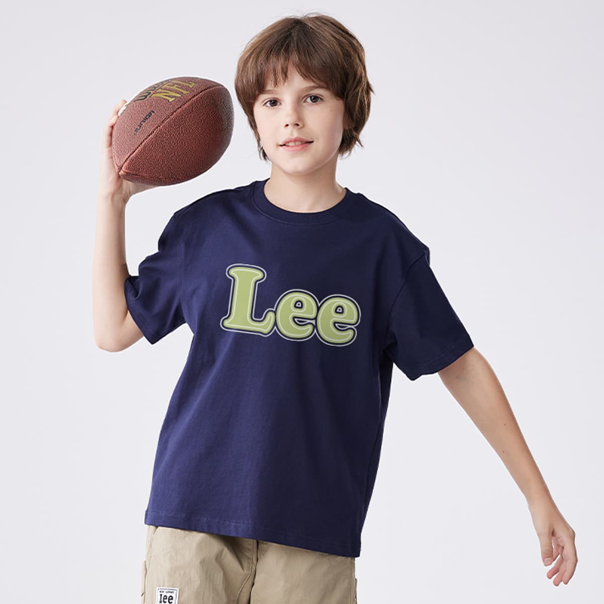 Футболка Lee Blue Kids T-Shirts - изображение 3