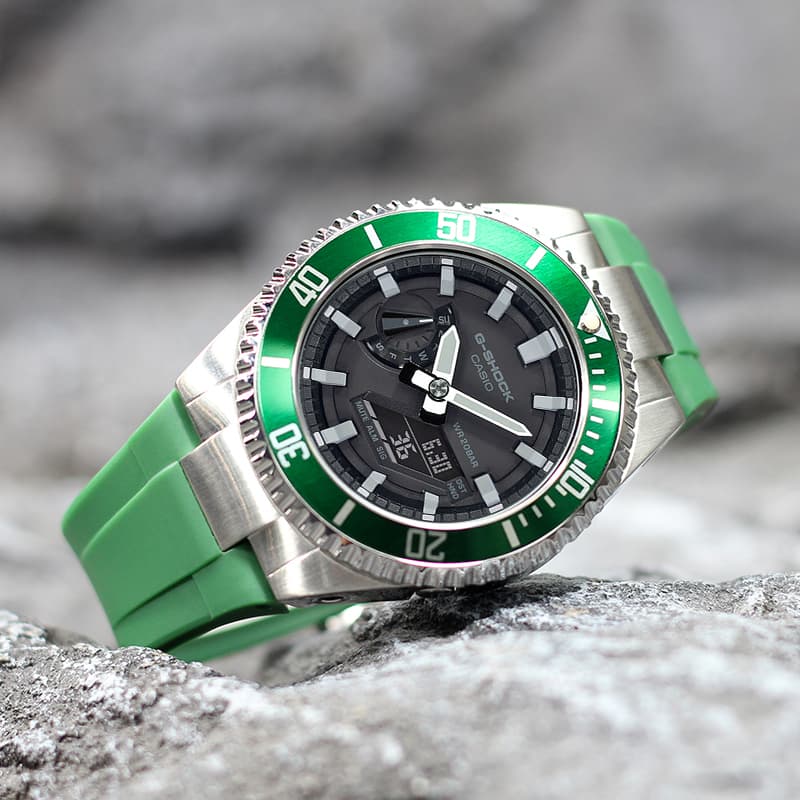 Часы CASIO GA-2100-1A Custom - изображение 5